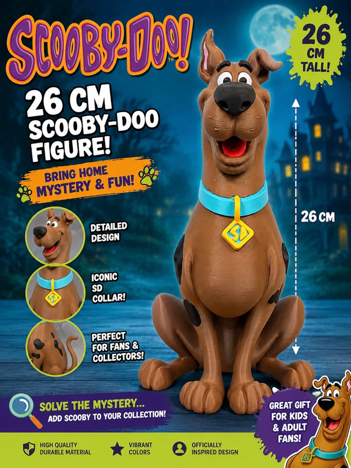 Scooby-Doo Inspired Collectible Figure – 26 cm