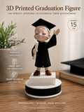 Personalised 3D Printed Graduation Figure – Approx. 15 cm